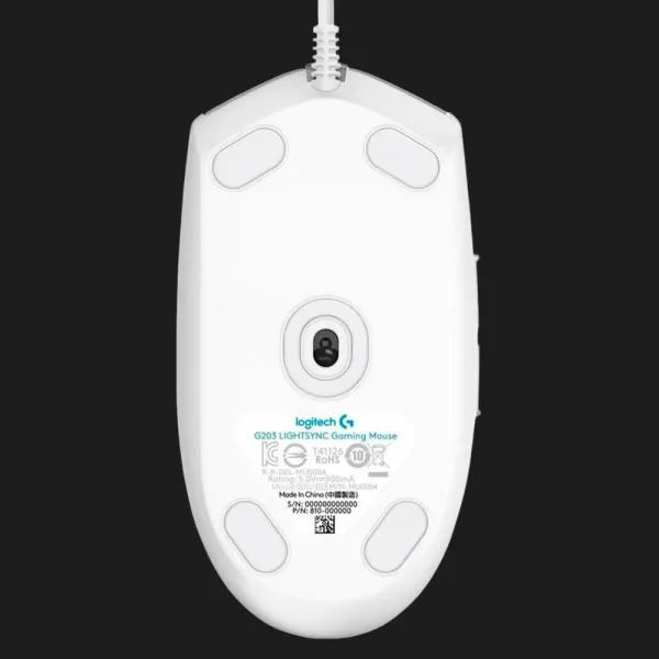 Ігрова миша Logitech G203 Lightsync (White) (EU)
