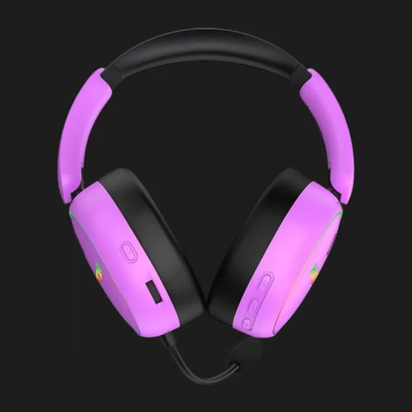 Ігрова гарнітура Hator Phoenix 2 Hi-Res (ESH42) (Wireless) (Cyber Violet) (UA)