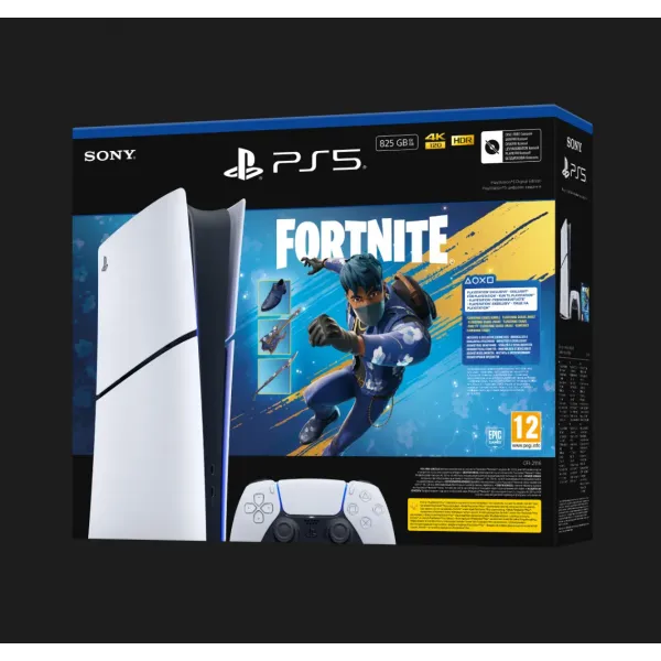Ігрова приставка Sony PlayStation 5 Slim (Digital Edition) (Fortnite Flowering Chaos Bundle) (825GB) (UA)
