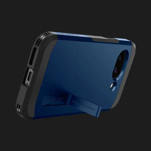 Чохол Spigen Tough Armor MagSafe для Google Pixel 9а (Navy Blue)