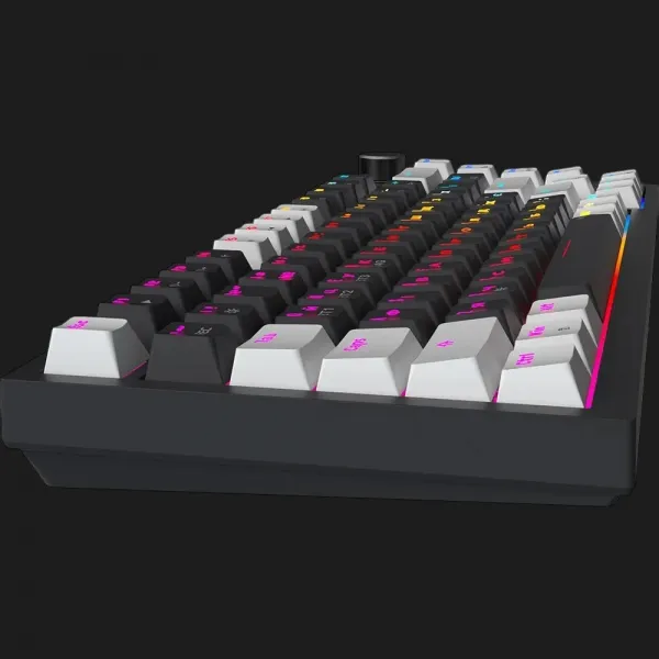 Клавіатура GamePro Asgard Valhalla Pro 75% Rainy switches (Black) (UA)