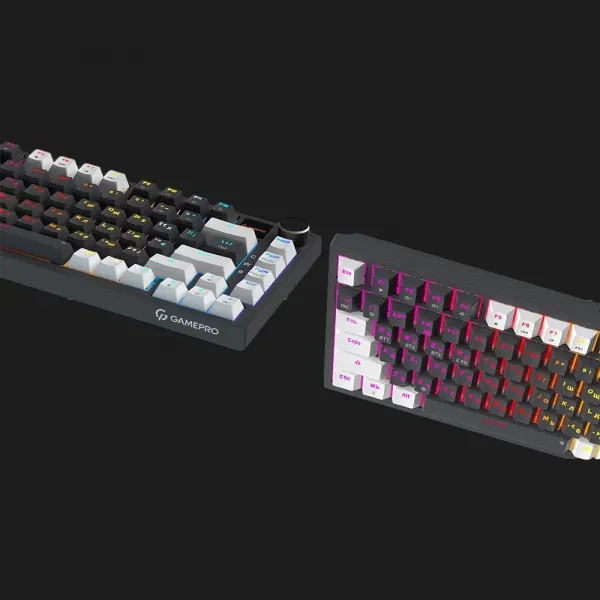 Клавіатура GamePro Asgard Valhalla Pro 75% Rainy switches (Black) (UA)