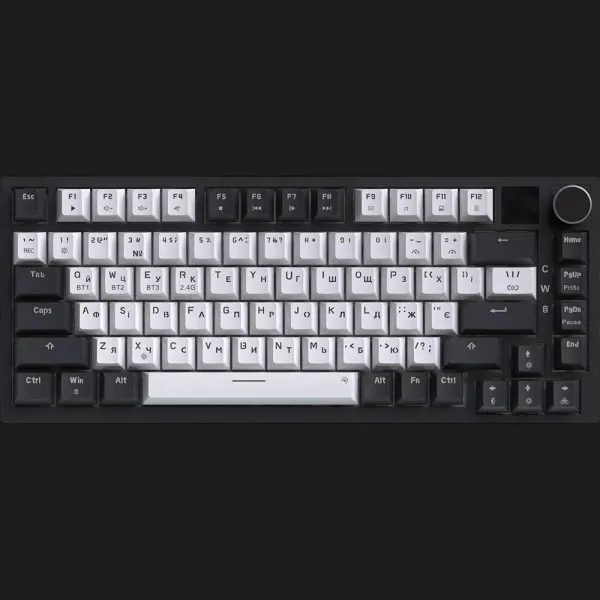Клавіатура GamePro Asgard Valhalla Pro 75% Rainy switches (White) (UA)