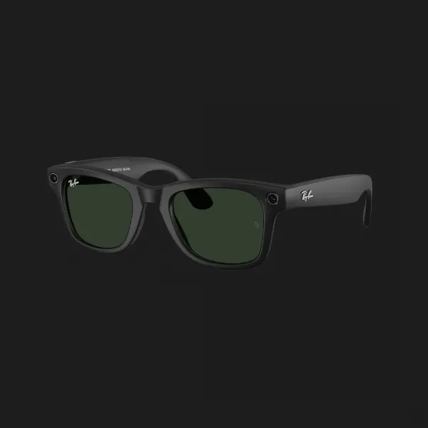 Смарт-окуляри Ray-Ban Meta Wayfarer (Gen 2) (Shiny Black/Clear to Graphite Green Transitions) (RW4012 601/1M 50-22) (М)