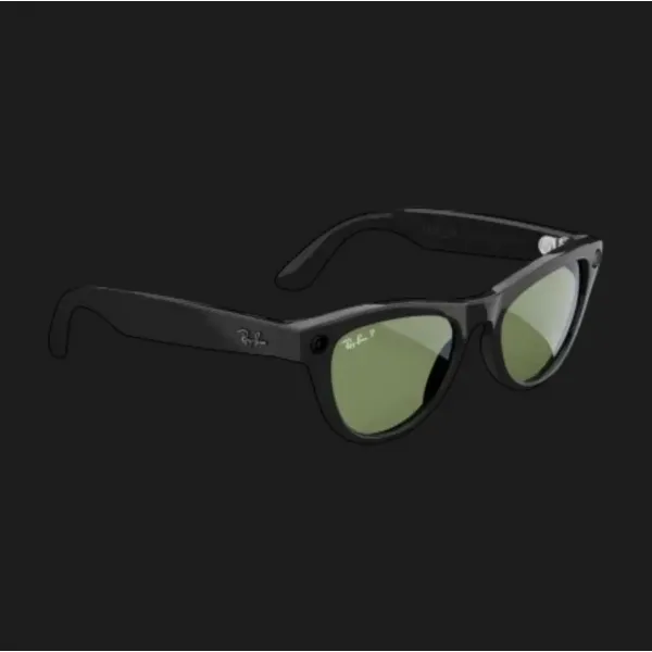 Смарт-окуляри Ray-Ban Meta Skyler (Shiny Black/G-15 Green) (RW4010 601/71 52-20) (M)