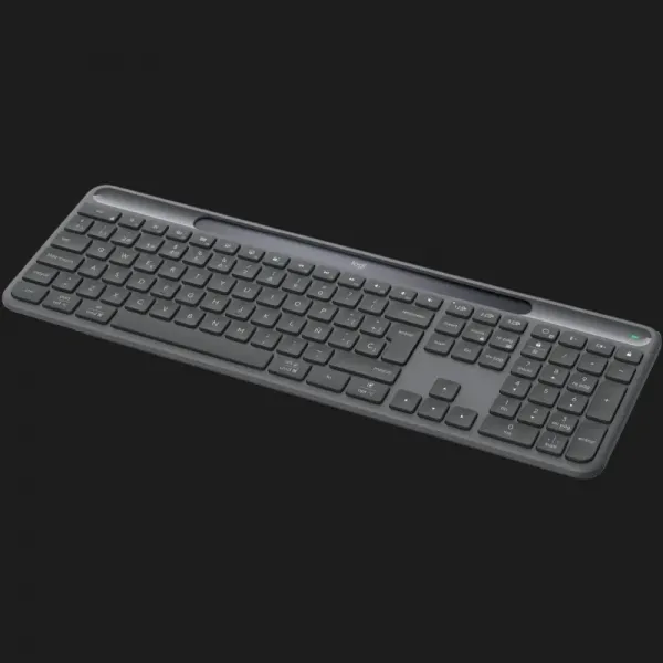 Клавiатура бездротова Logitech Slim Solar+ for Business (Graphite) (UA)