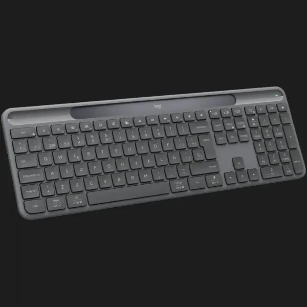 Клавiатура бездротова Logitech Slim Solar+ (Graphite) (UA)