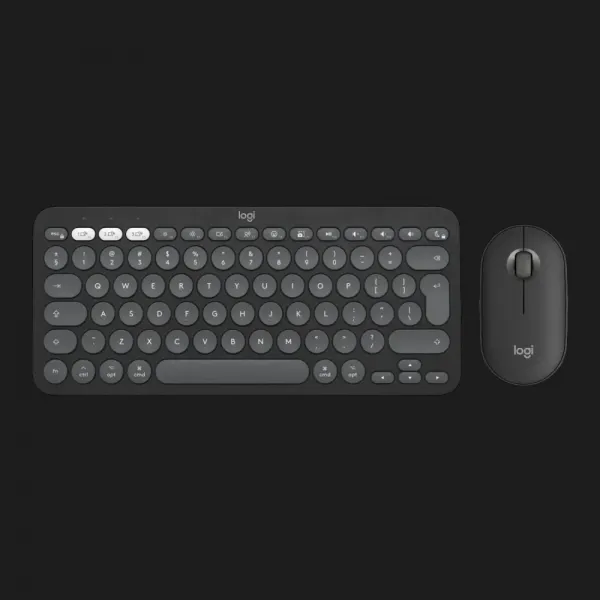 Комплект Logitech Pebble 2 Combo for Mac (Graphite) (UA)