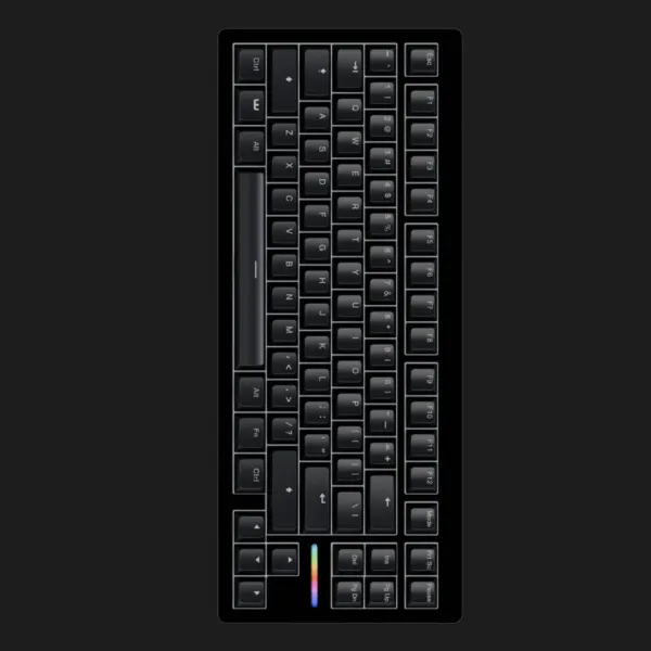 Клавіатура Wooting 80HE Zinc (Black) (EU)