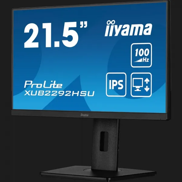 Монітор iiyama 21.5" IPS 100Hz XUB2292HSU-B6 (UA)