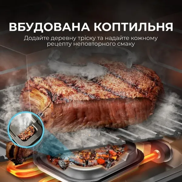 Мультипіч Cecotec Cecofry&Grill Smokin (Black)