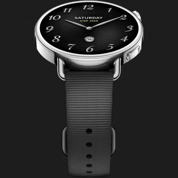 Xiaomi Watch S4 41mm Black Fluororubber Strap (BHR07VRGL)