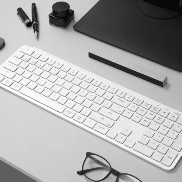 Клавіатура мембрана Keychron B6 Pro Ivory (White) (B6P-K8-UA)