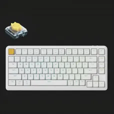 Ігрова клавіатура Keychron J1 82 Key RGB K Pro Banana (White) (J1-Q4-UA)
