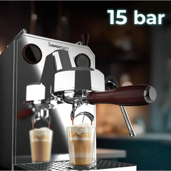 Кавоварка ріжкова Cecotec Baristeo Intima (Silver)