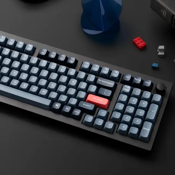 Ігрова клавіатура Keychron V5 Max 100 Key RGB Hot-Swap Gateron Jupiter Brown (Black) (V5M-D3-UA)