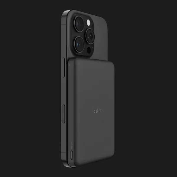 Зарядний пристрій Power Bank Belkin 5000mAh Slim Magnetic (Black)