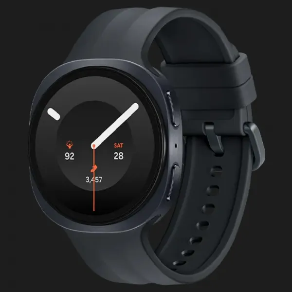 Смарт-годинник Samsung Galaxy Watch 9 44mm Graphite with Black Sport Band (Standard)