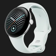 Смарт-годинник Google Pixel Watch 5 41mm Wi-Fi Polished Silver Aluminum Case / Fog Active Band