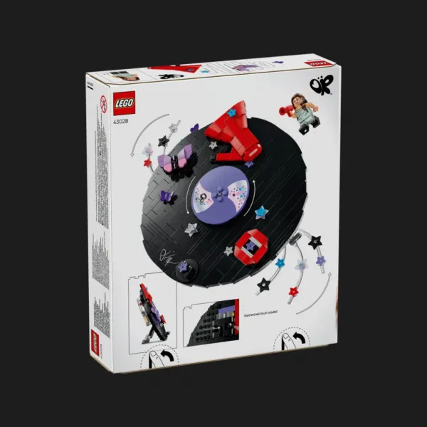 Конструктор LEGO Editions Music Вініл Олівії Родріґо (43028)