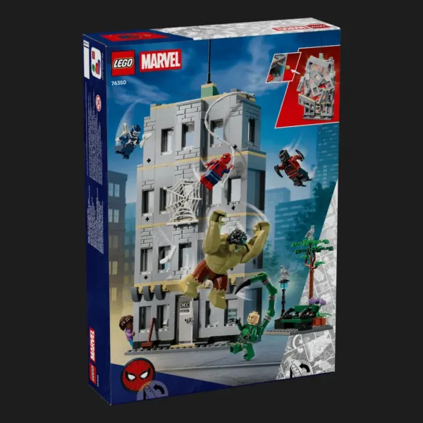 Конструктор LEGO Marvel Епічна сутичка Людини-павука проти Халка (76350)