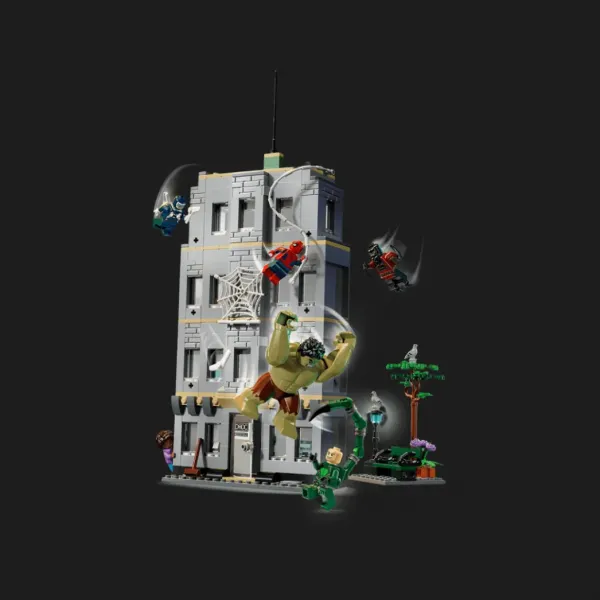 Конструктор LEGO Marvel Епічна сутичка Людини-павука проти Халка (76350)
