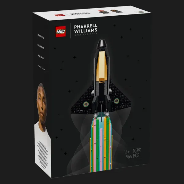 Конструктор LEGO Icons Over the Moon з Фарреллом Вільямсом (10391)