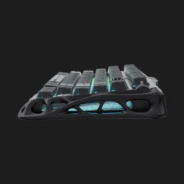Ігрова клавіатура магнітна GravaStar Mercury V75 80keys Magnetic Jade Pro 8K USB-A RGB Stealth (Black) (GSV75_XTAL_BLK)