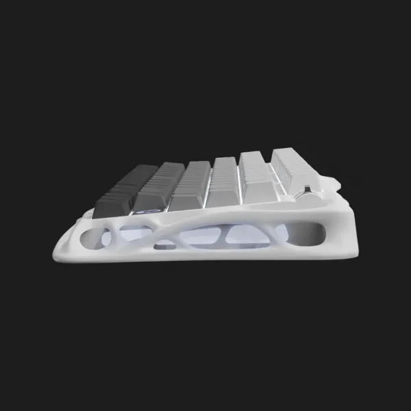Клавіатура механічна GravaStar Mercury K1 80keys GravaStar x Kailh Cheery Pink EN BT/WL/USB (White) (GSK1_GWHT)