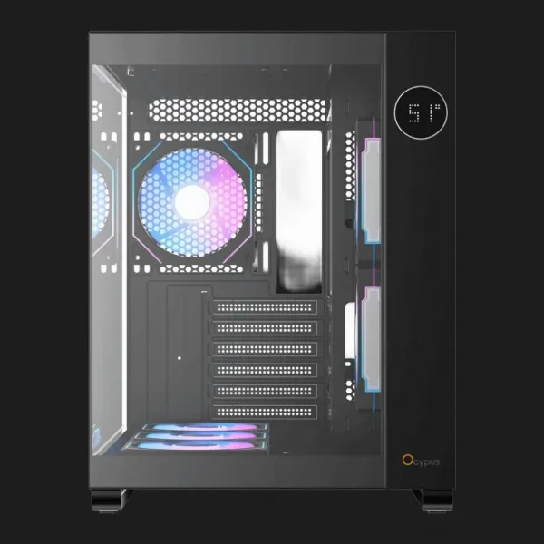 Корпус OCYPUS IOTA C70 ARGB (Black) (IOTA-C70-BKD600XX-GL)