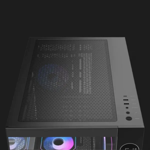 Корпус OCYPUS IOTA C70 ARGB (Black) (IOTA-C70-BKD600XX-GL)
