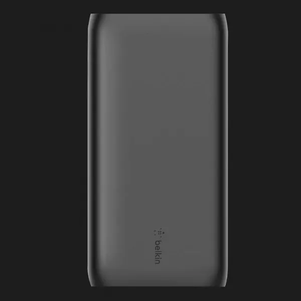 Портативний акумулятор Power Bank Belkin 20000mAh, 15W, Dual USB-A, USB-C (Black)