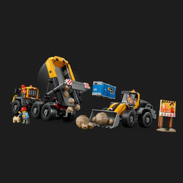 Конструктор LEGO City Самоскид і ковшовий навантаж (60494)