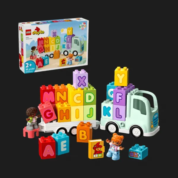Конструктор LEGO DUPLO Town Вантажівка з абеткою (10421)