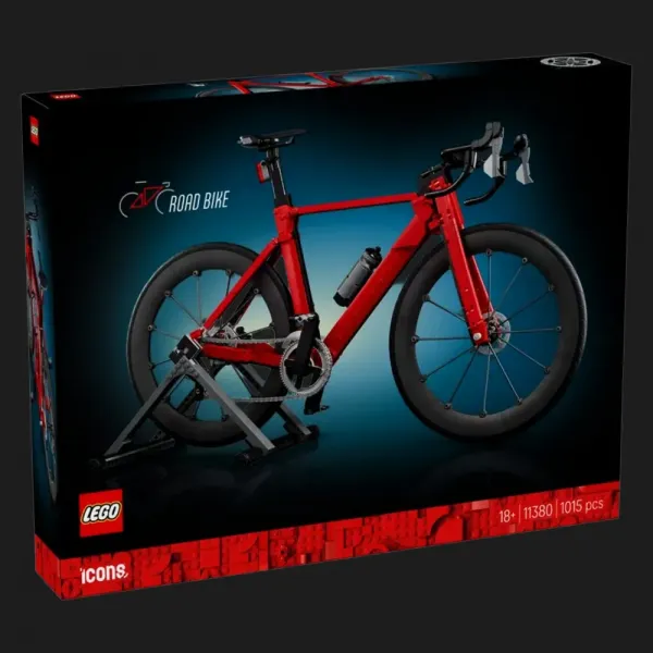 Конструктор LEGO Icons Шосейний велосипед (11380)