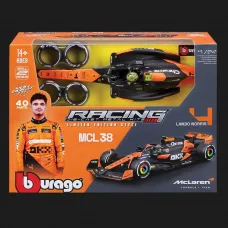 Авто-конструктор Bburago — McLaren MCL38 #4 (1:24) (18-28511)