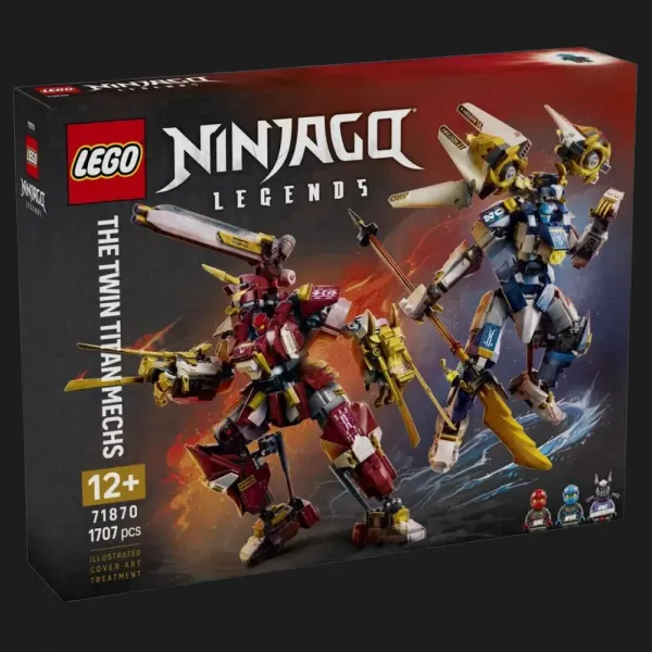 Конструктор LEGO Ninjago Близнюки роботи Титани (71870)