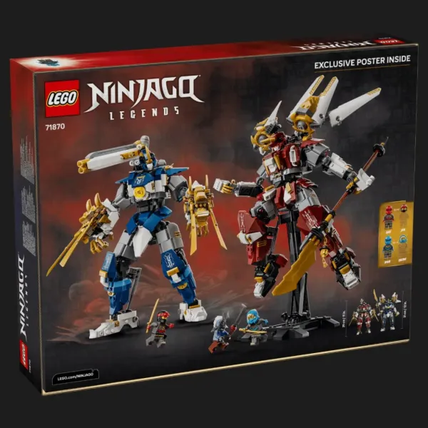 Конструктор LEGO Ninjago Близнюки роботи Титани (71870)