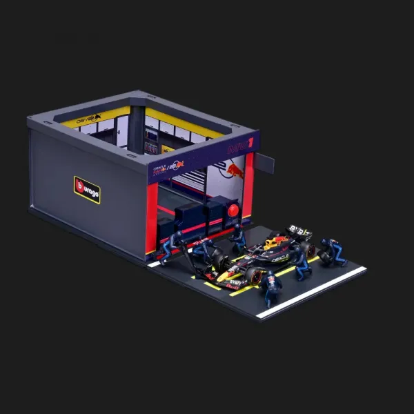 Ігровий набір Bburago Pit Pass Oracle Red Bull Racing RB20 (1:43) (18-38453 (#1))