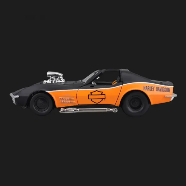 Машинка Maisto Harley-Davidson Custom1970 Chevrolet Corvette (1:24) (32160/32193)