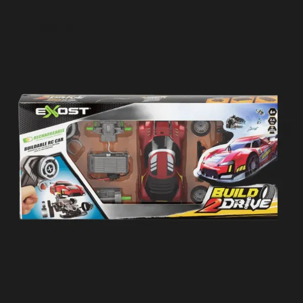 Ігровий набір на р/к Silverlit Exost Build 2 Drive Radical Racer 2,4 GHz (ГГц) (20701) (Red)