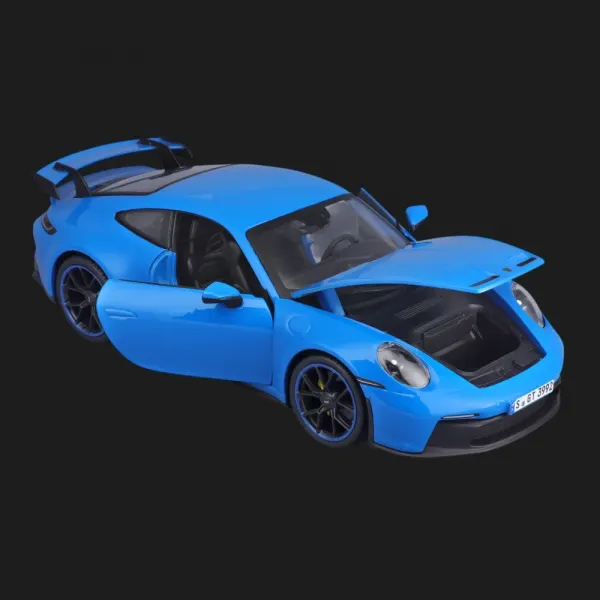Автомодель Maisto 2022 Porsche 911 GT3, 1:18 (36458 blue)