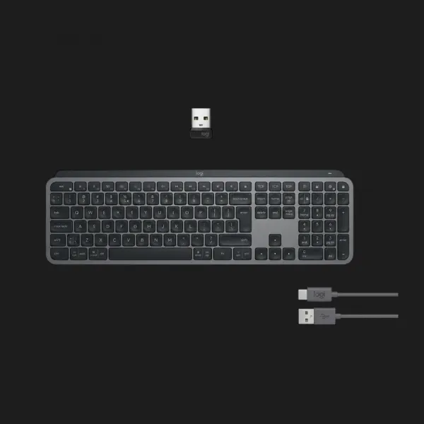 Ігрова клавіатура Logitech MX Keys S Wireless (920-011593) (Graphite) (UA)