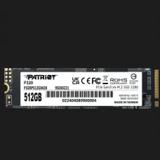 SSD накопичувач Patriot P320 512GB NVMe PCIe 3.0 (P320P512GM28)