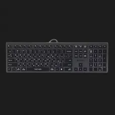 Клавіатура A4Tech FX60 USB (Gray) White backlit (FX60)