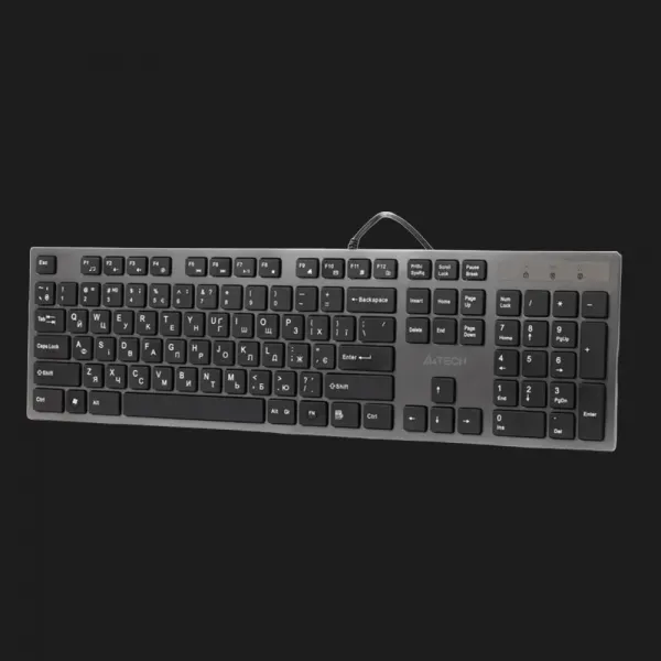 Клавіатура A4Tech KV-300H USB (Gray/Black) (KV-300H)