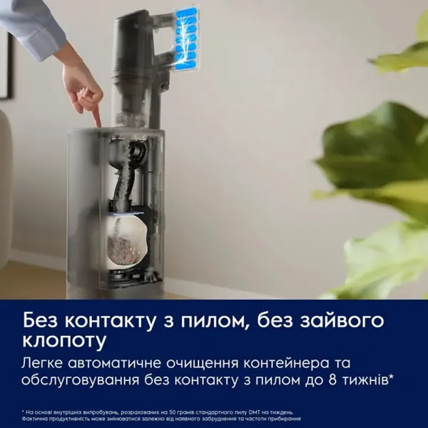 Акумуляторний пилосос Electrolux (EP83HB25UV) (White)