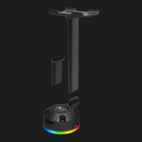 Тримач для навушників Cougar Bunker S RGB (Black)