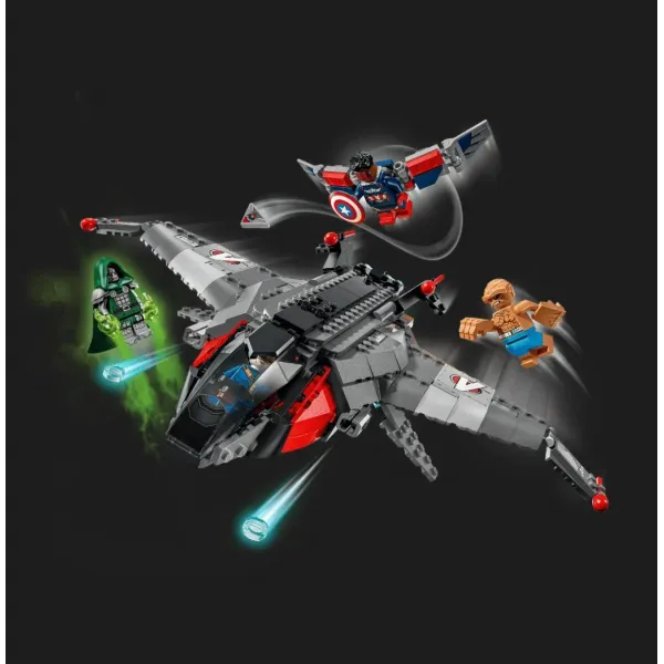 Конструктор LEGO Super Heroes Marvel Месники: Судний день Квінджет (76347)