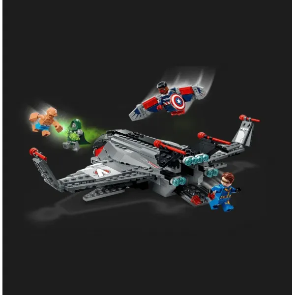 Конструктор LEGO Super Heroes Marvel Месники: Судний день Квінджет (76347)